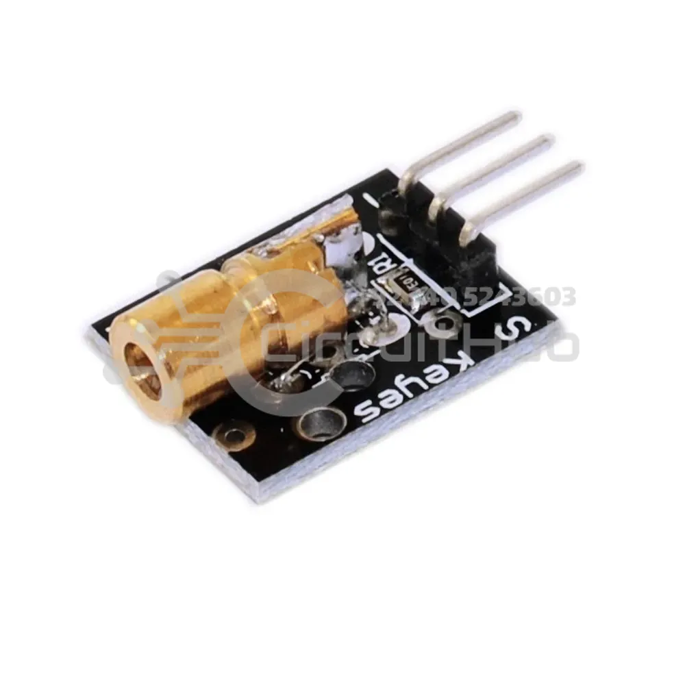 KY-008 650nm 5V laser sensor module for Arduino | CircuitHub